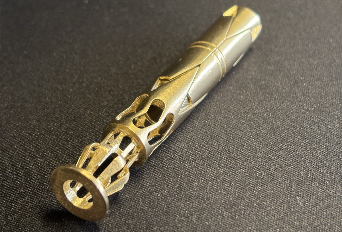 Compliant bone anchor close-up