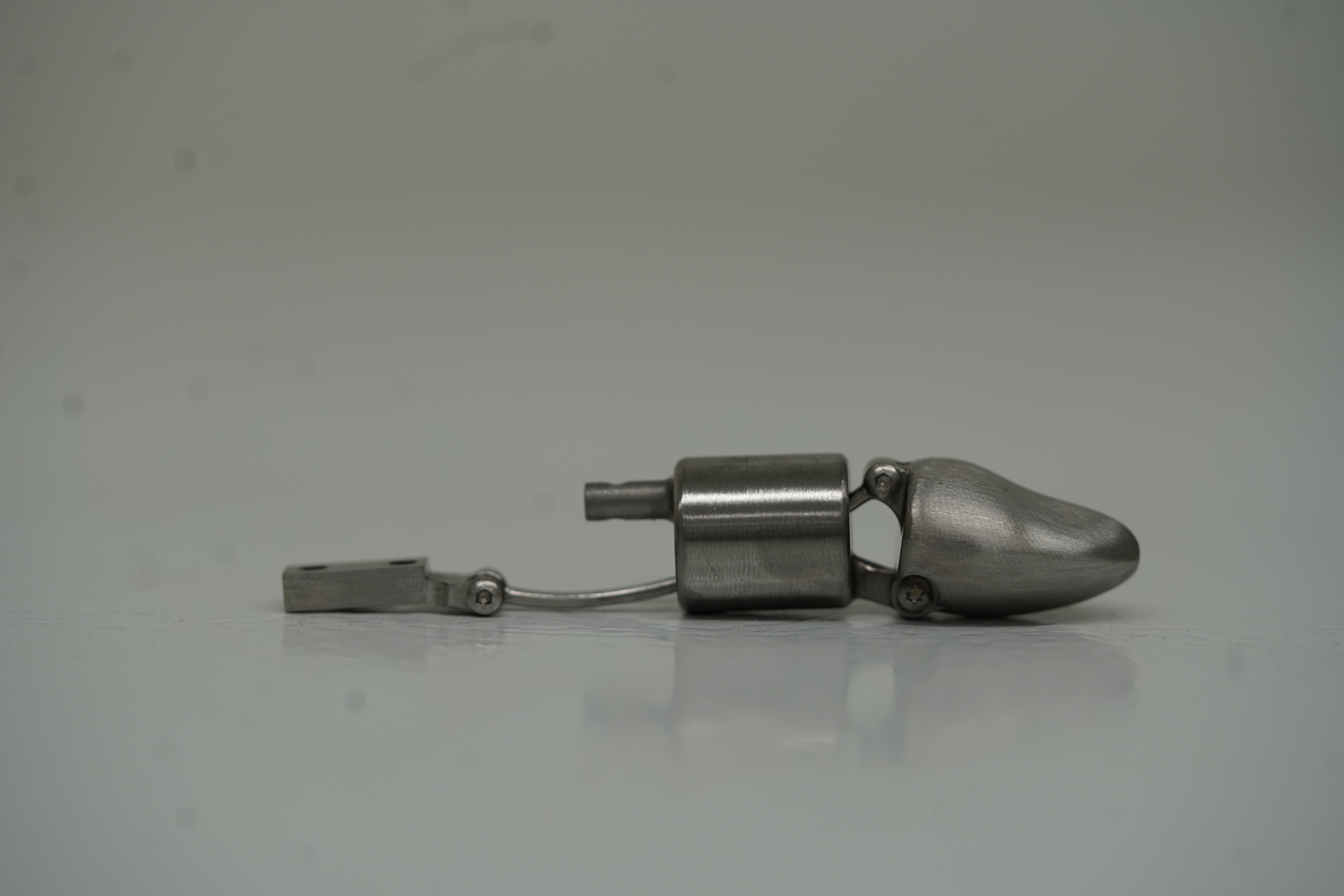 Biosynthetic thumb prosthesis real photograph